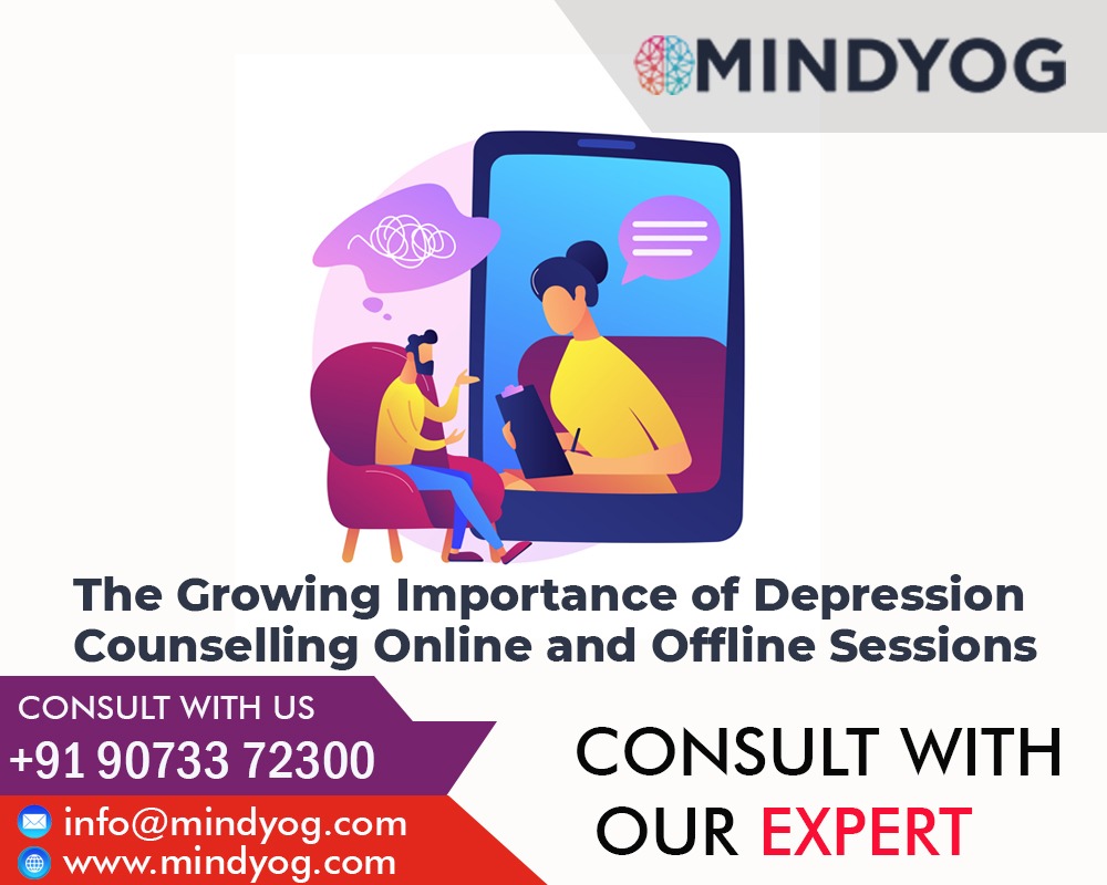 The Growing Importance of Depression Counselling Online and Offline Sessions