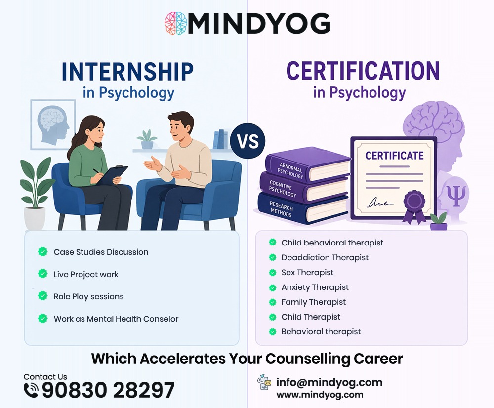 You are currently viewing Psychology Internship vs Certification – Which Accelerates Your Counselling Career? 